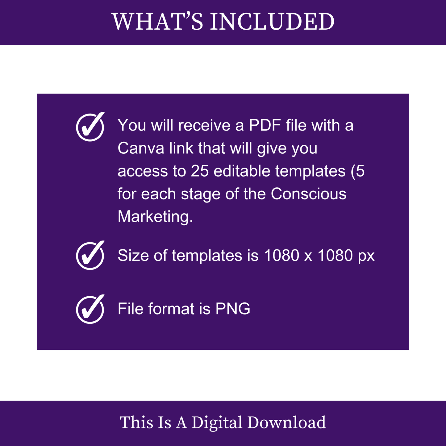Angel Whisper Instagram Post Templates - Purple 001