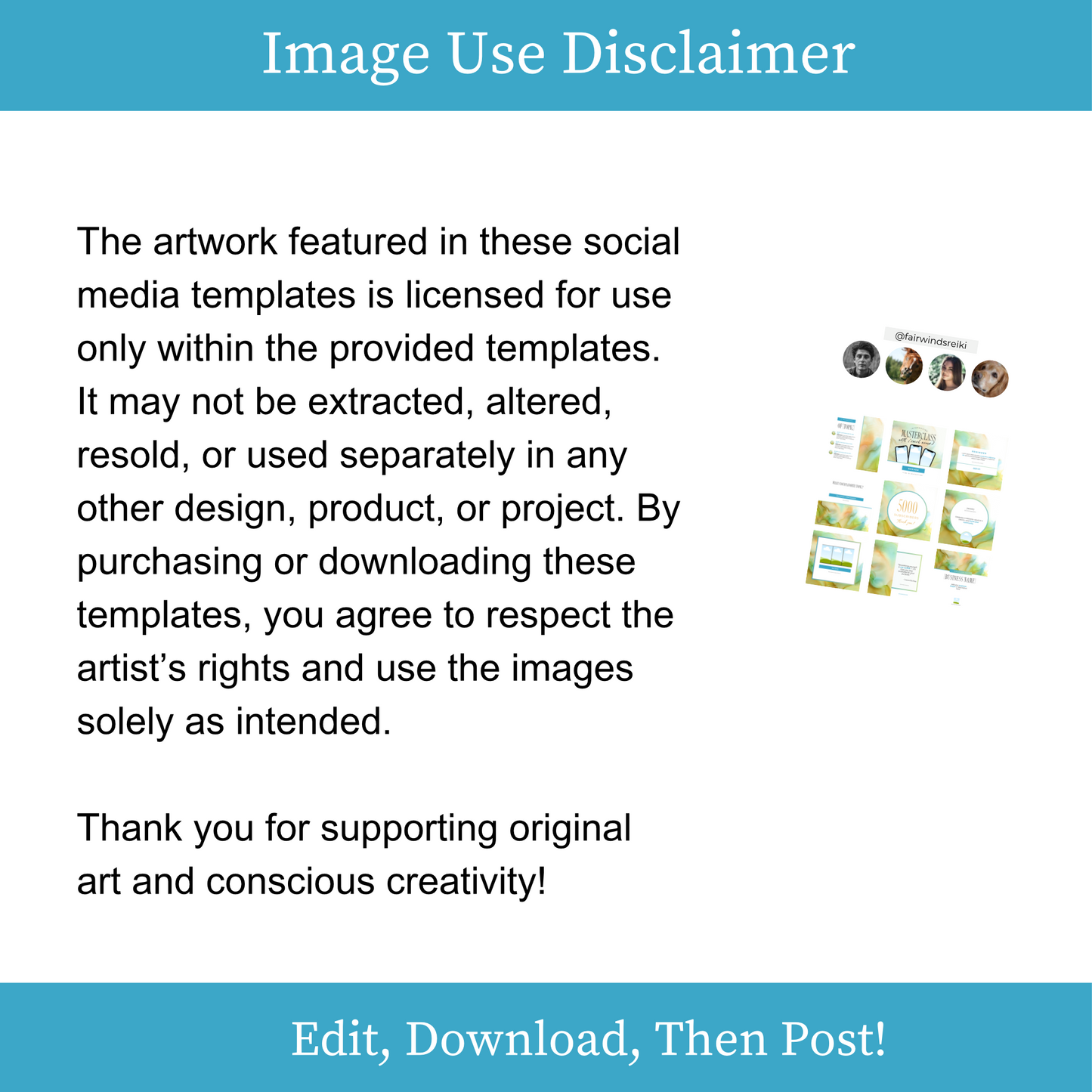 Angel Whisper Conscious Instagram Post Templates - Fire 001 - Jophiel's Fire